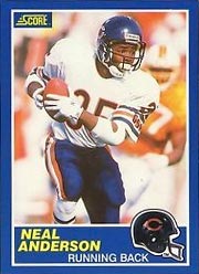 Neal Anderson - RB #35