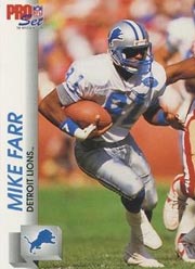 Mike Farr - WR #81